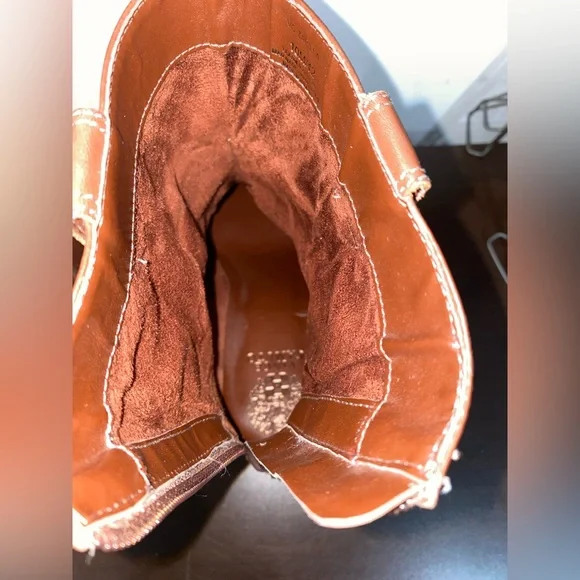 Vince Camuto Women's Zanilla Booties Brown Chocolate Craving Size 10M (Eur42) - Picture 6 of 6